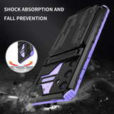 Galaxy S25 Plus  Kickstand Heavy Duty Case [Purple]