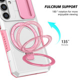 Galaxy S25 Plus      Magsafe Sliding Cover Case    [Pinkwhite]