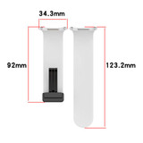 Samsung Galaxy Watch Ultra 47Mm      Silicone Strap   [Orange]