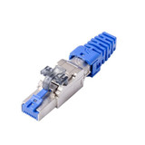 DYNAMIX RJ45 STP Cat6A 10G Tooless Flexible Plug for 22~26AWG Conductors - RJ-TL6ASTPV2