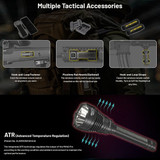 Nitecore Mh40 Pro 3500 Lumen Uhi Bright Long Range Hunting Flashlight