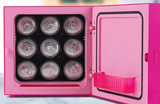 Barbie Hot Pink Mini Fridge (6.7L)