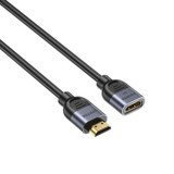 UNITEK 1.5m 8K HDMI Extension Cable - 8K@60Hz/4K@120Hz, Durable Gold-Plated Connectors, Aluminium Housing, Plug & Play