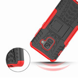 Samsung Galaxy A8 2018      Heavy Duty Case    Black