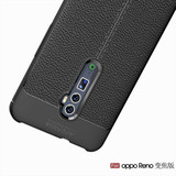 OPPO Reno 10xZoom Leather Texture Case Red