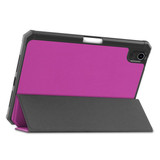 Apple iPad Mini 7 (A17 Pro 2024) Pen Holder Case [Purple]