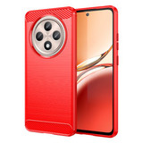 Oppo Reno 12F 5G Carbon Fibre Case [Red]