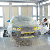 Eds Auto Hdpe Masking Film Roll 5M X 120M X 10.5Mu