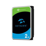 Seagate 2TB Skyhawk Surveillance HDD - 3.5" SATA3, 5400rpm, 256MB Cache, 24/7 Support, 64 Camera Capacity, Tarnish Resistant, 3YR Warranty ST2000VX016
