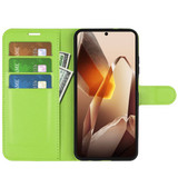 Oneplus 13 Pu Wallet Case [Green]
