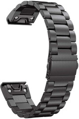 Garmin Forerunner 965 Stainless Steel Strap [Black]