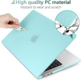 Macbook Air 13" (M4, 2025) A3240 Matte Hard Case [Turquoise]
