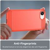 Apple iPhone 16E Carbon Fibre Case [Red]