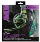 Nyko Deluxe Camo Headset (Green)