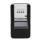 DYNAMIX XL LED Portable Key Storage Wall Mount Security Safe. 4-Digit Resettable LED Dials for Better Visibilty in the Dark, Solid Metal Construction. Battery: CR2032 x 1pc (Excluded)