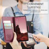 Oppo Reno 13 F 5G      Pu Wallet Case    [Maroon]