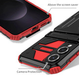 Galaxy S25 Edge      Heavy Duty Case    [Red]