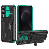 Galaxy S25 Edge      Heavy Duty Case    [Teal]