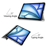 Ipad Air 13" (M3, 2025)    Designer Tri-Fold Case    [Lazycat]