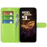 Asus Rog Phone 9      Pu Wallet Case    [Green]