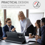 Oppo Reno 13 Pro 5G      Pu Wallet Case    [Black]