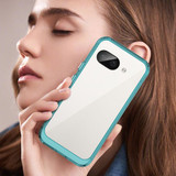 Google Pixel 9A      Soft Gel Case    [Clear Blue]