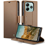 Xiaomi Redmi Note 14 5G      Pu Wallet Case    [Brown]