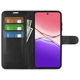 Oppo A5 Pro 5G      Pu Wallet Case    [Black]