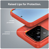 Xiaomi 15      Carbon Fibre Case    [Red]