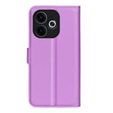 Oppo A5 Pro 5G      Pu Wallet Case    [Purple]