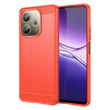 Oppo A5 Pro 5G      Carbon Fibre Case    [Red]