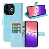 Oppo A5 Pro 5G      Pu Wallet Case    [Lightblue]