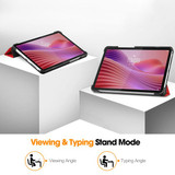 Lenovo Tab One 8.7"    Tri-Fold Pu Case    [Red]