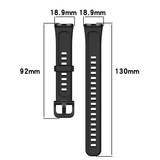 Huawei Band 10      Silicone Strap   [Black]