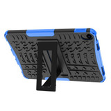 Ipad 11 (A16, 2025)    Tri-Fold Pu Case    [Blue]