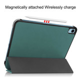 Ipad 11 (A16, 2025)    Tri-Fold Pu Case    [Teal]