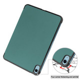 Ipad 11 (A16, 2025)    Tri-Fold Pu Case    [Teal]