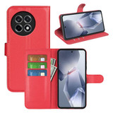 Oneplus 13R 5G      Pu Wallet Case    [Red]