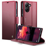 Xiaomi Poco X7 Pro      Pu Wallet Case    [Maroon]