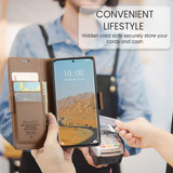 Xiaomi Redmi Note 14 Pro 5G      Pu Wallet Case    [Brown]