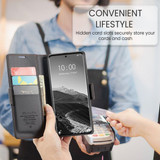 Xiaomi Redmi Note 14 Pro 5G      Pu Wallet Case    [Black]