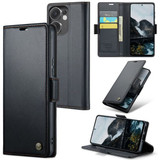Oppo Reno 13 F 5G      Pu Wallet Case    [Black]