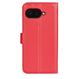 Google Pixel 9A      Pu Wallet Case    [Red]