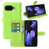 Google Pixel 9A      Pu Wallet Case    [Green]
