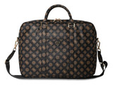 Guess Peony Collection -  Laptop Bag 15/16-inch -Black/Brown