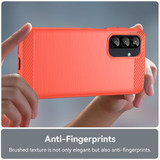 Samsung Galaxy A26 5G      Carbon Fibre Case    [Red]