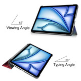 Ipad Air 11" (M3, 2025)    Designer Tri-Fold Case    [Galaxy]