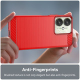Xiaomi Poco C65      Carbon Fibre Case    [Red]