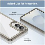 Samsung Galaxy S25 Edge      Soft Gel Case    [Clear Grey]