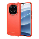 Xiaomi Redmi Note 14 Pro Plus 5G      Carbon Fibre Case    [Red]